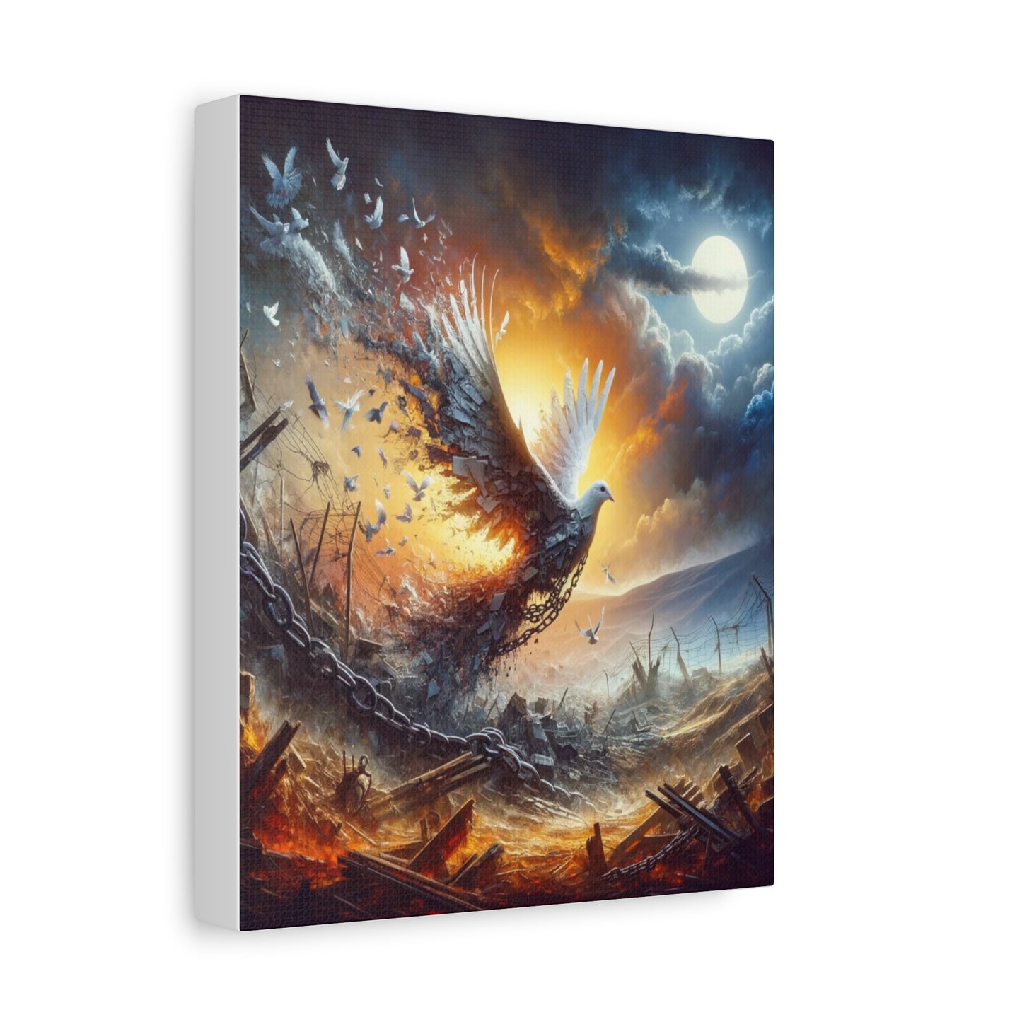 Eternal Contrast Series Canvas Art