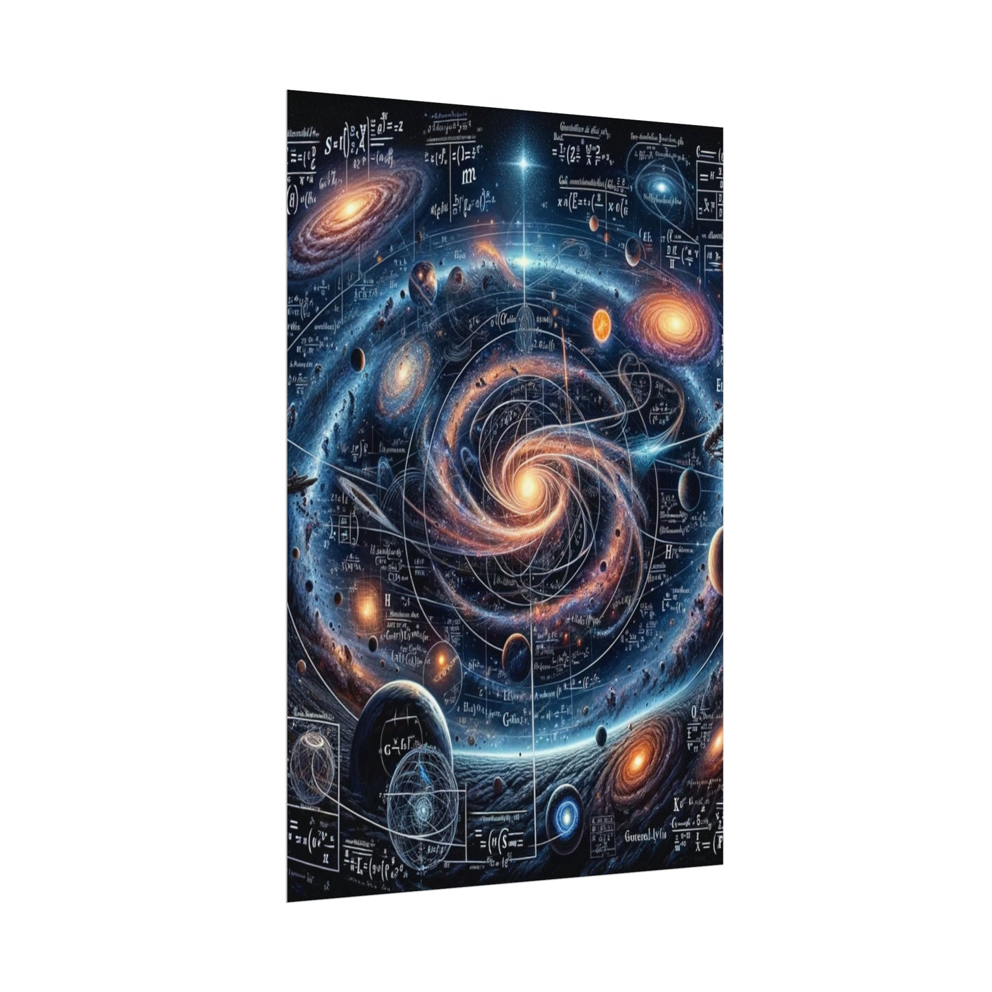 Cosmic Equations Poster