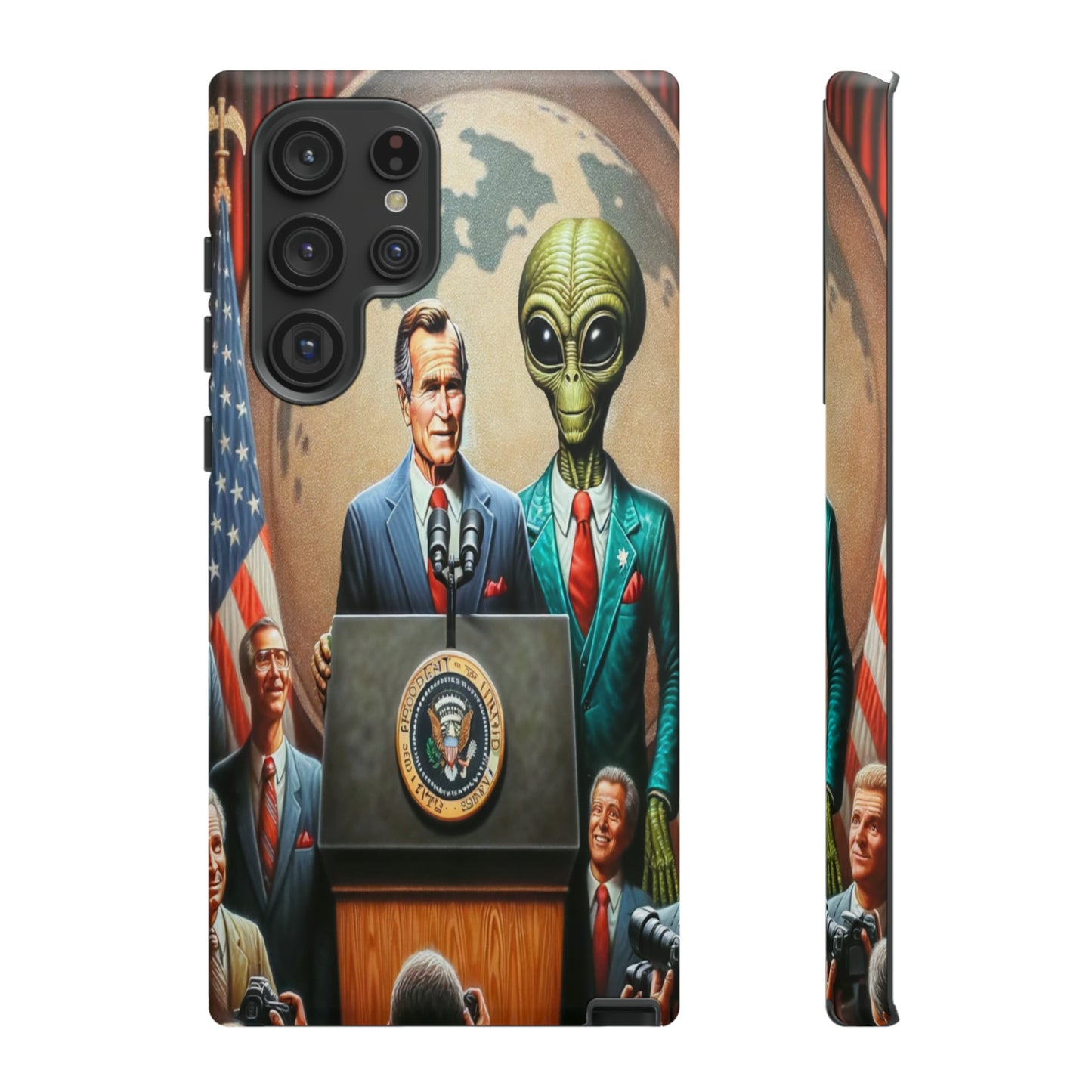 Galactic Diplomacy Tough Phone Case