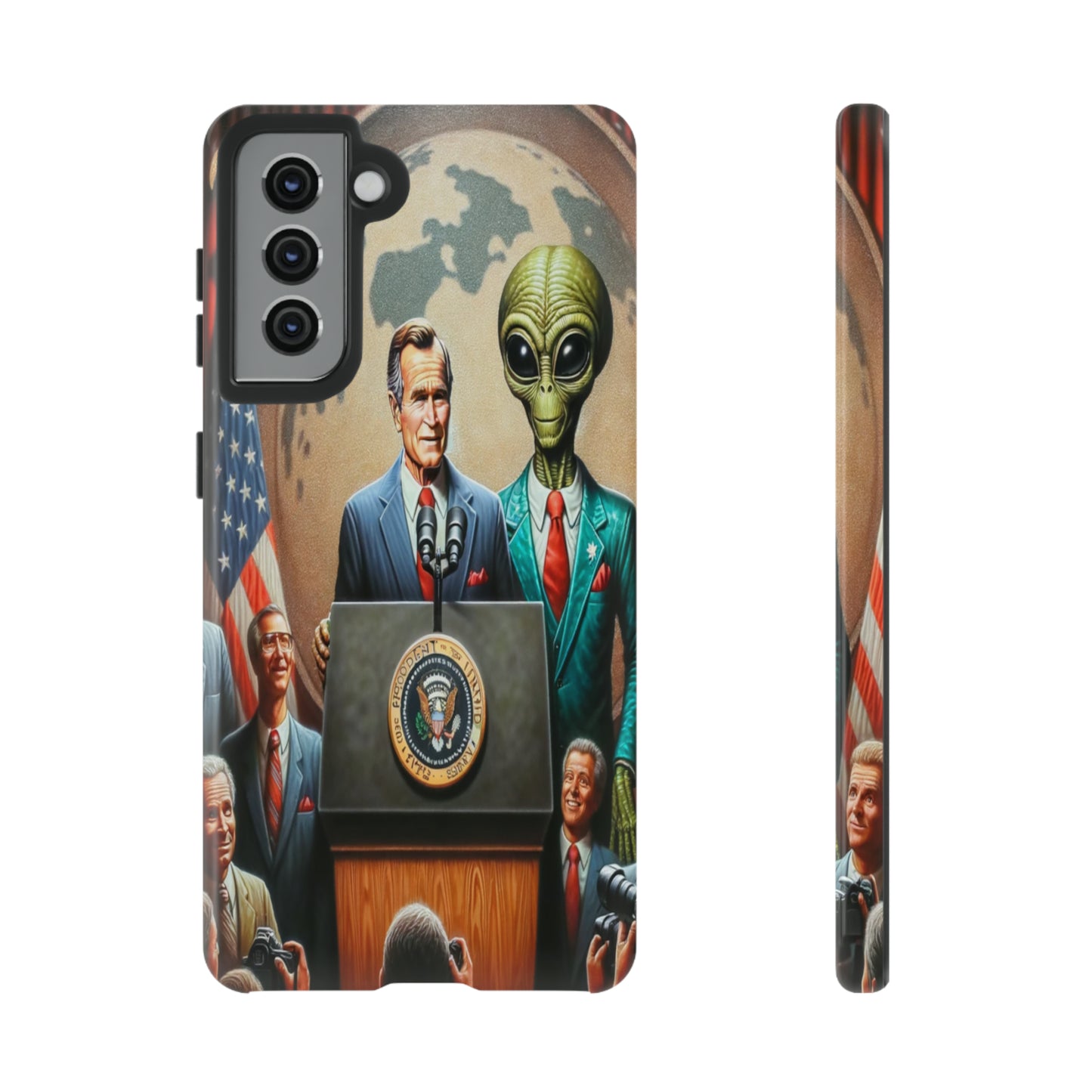 Galactic Diplomacy Tough Phone Case