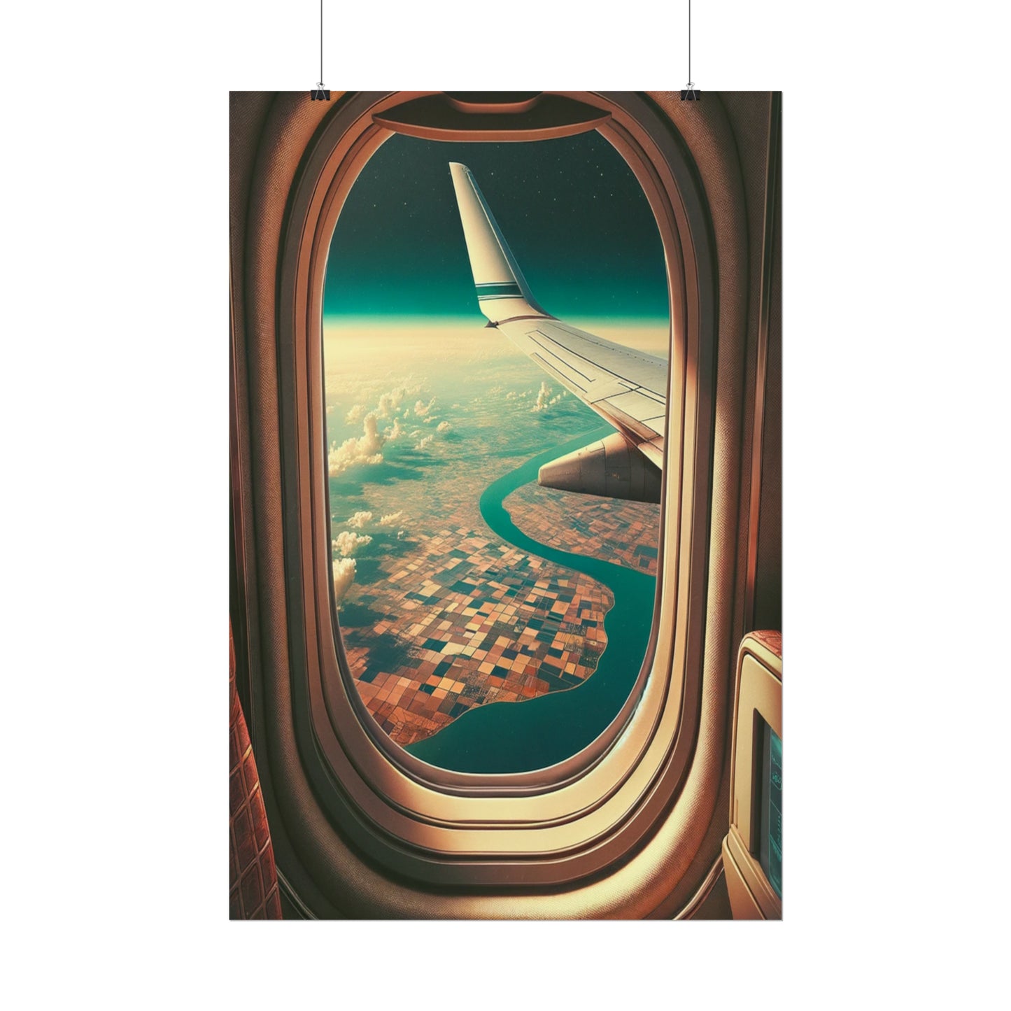 Window Seat Escape Poster