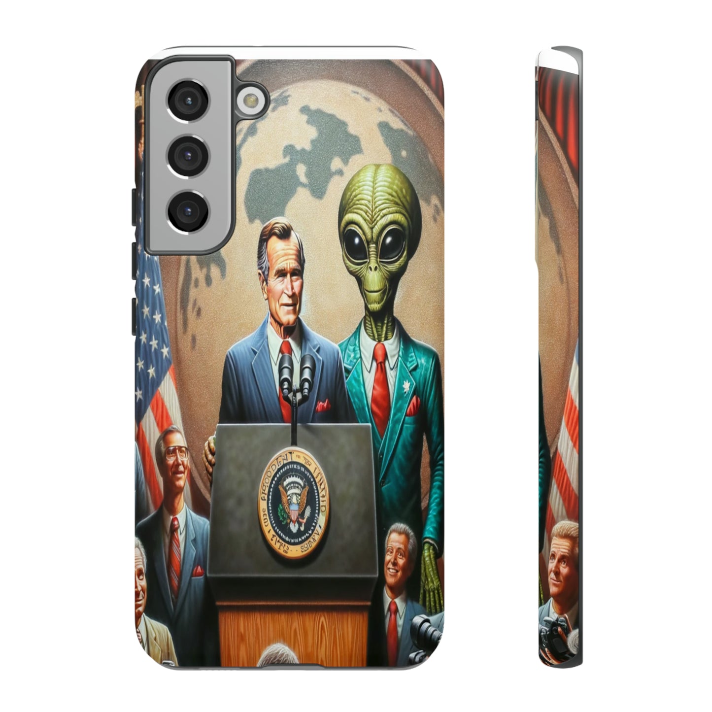 Galactic Diplomacy Tough Phone Case