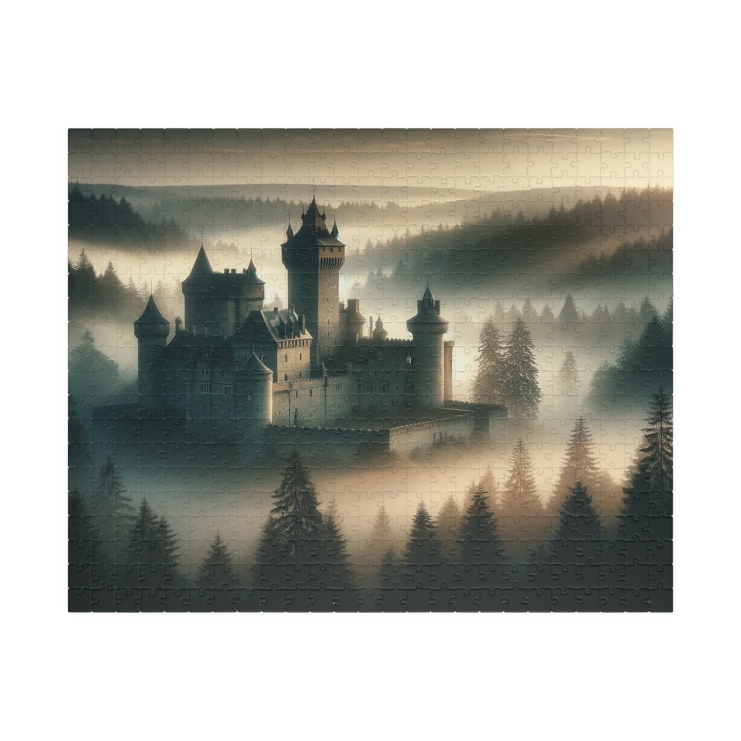 Enchanted Forest Castle Puzzle 520-piece