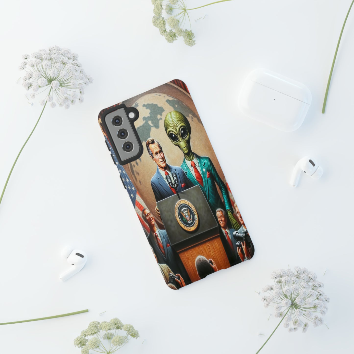 Galactic Diplomacy Tough Phone Case