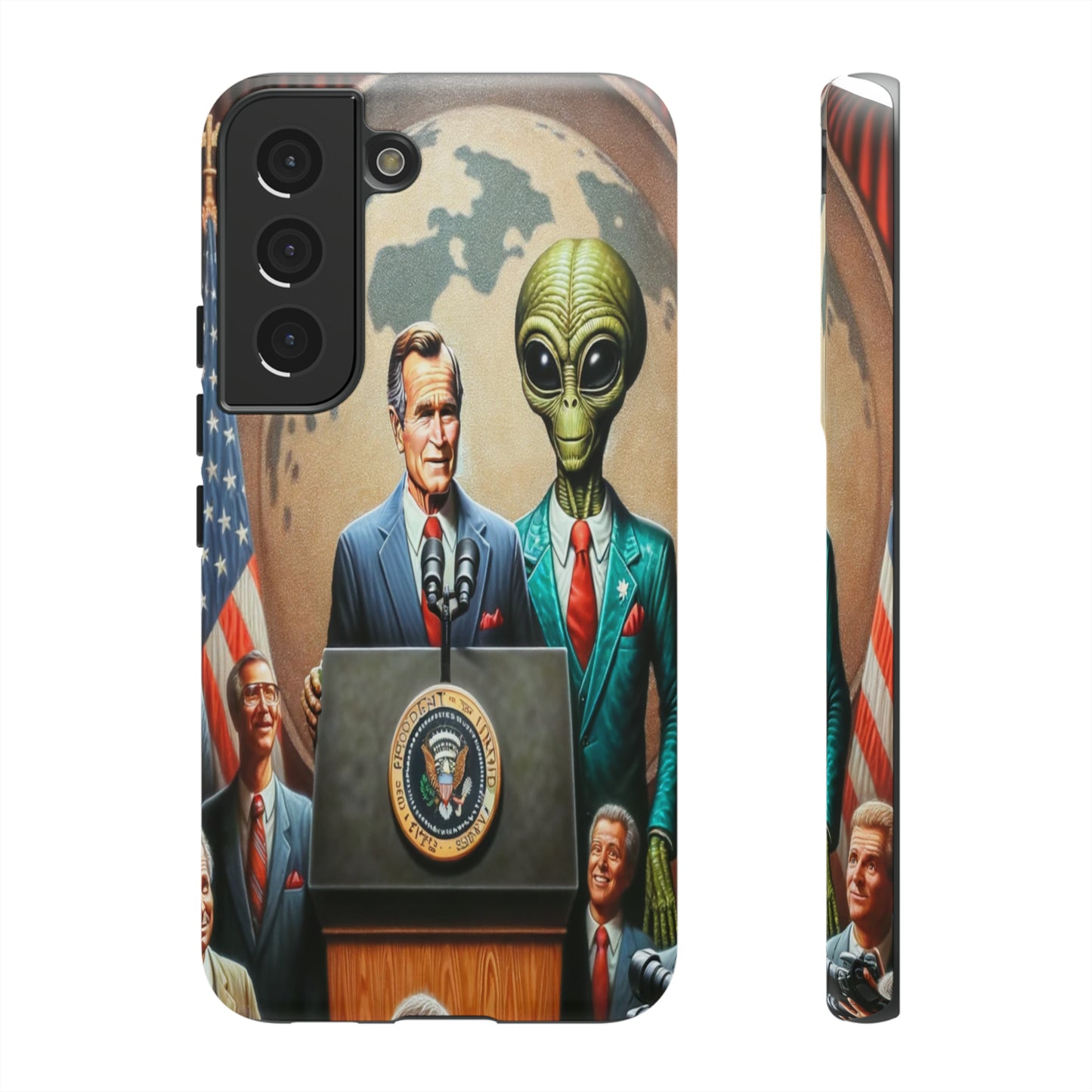 Galactic Diplomacy Tough Phone Case