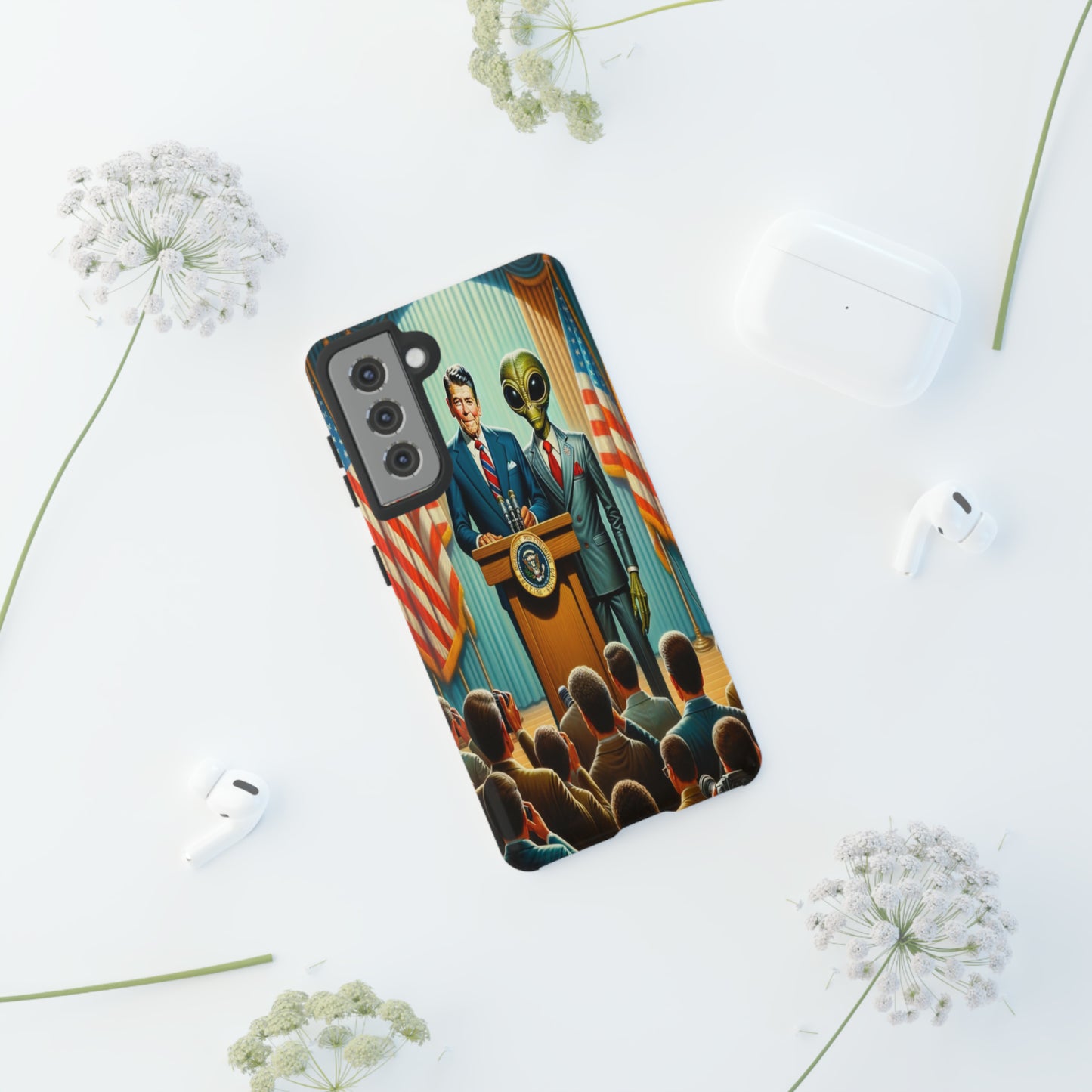 Galactic Diplomacy Tough Phone Case