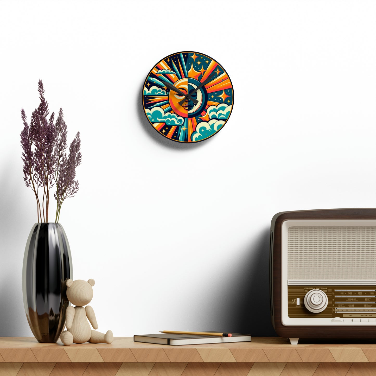 Soluna Acrylic Wall Clock