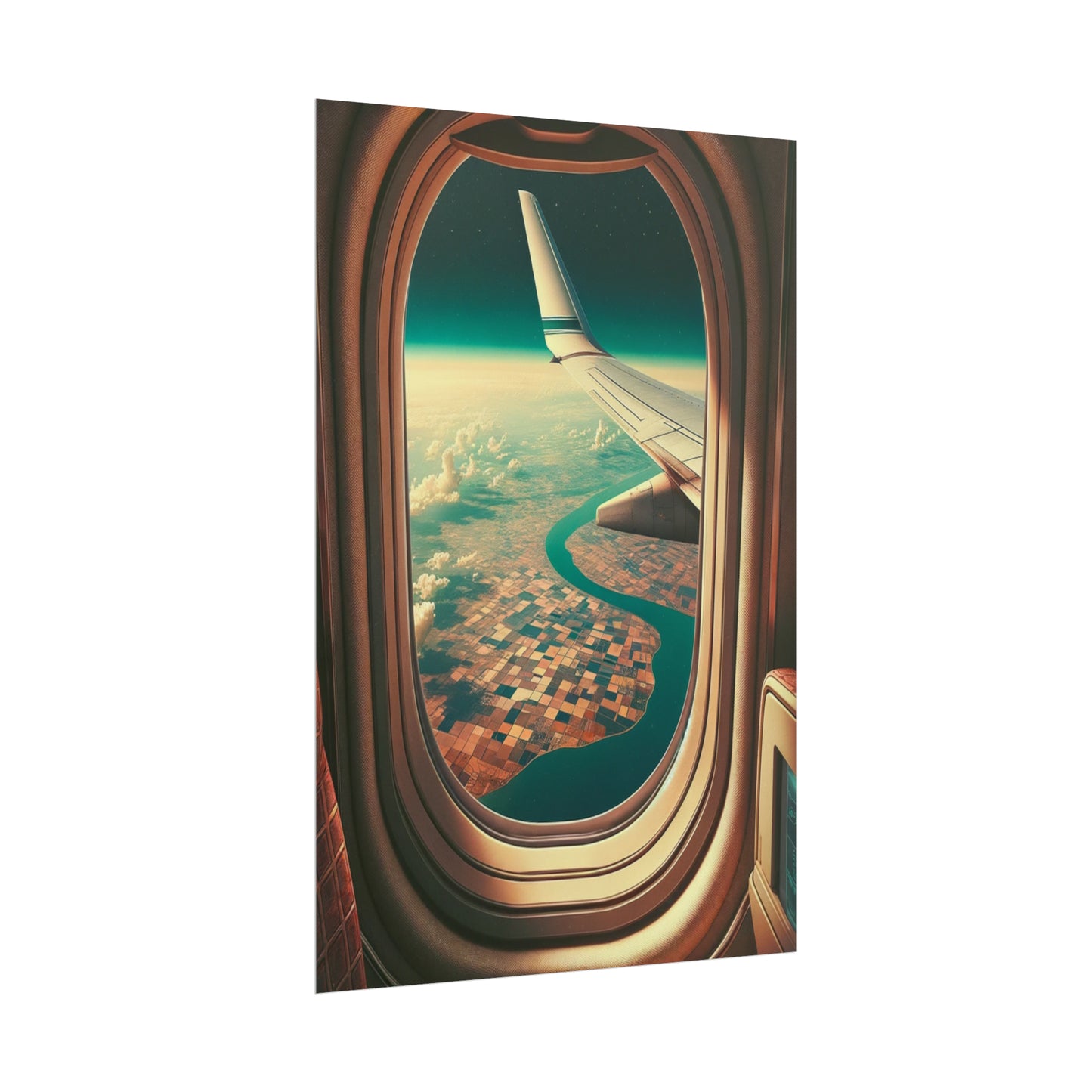 Window Seat Escape Poster