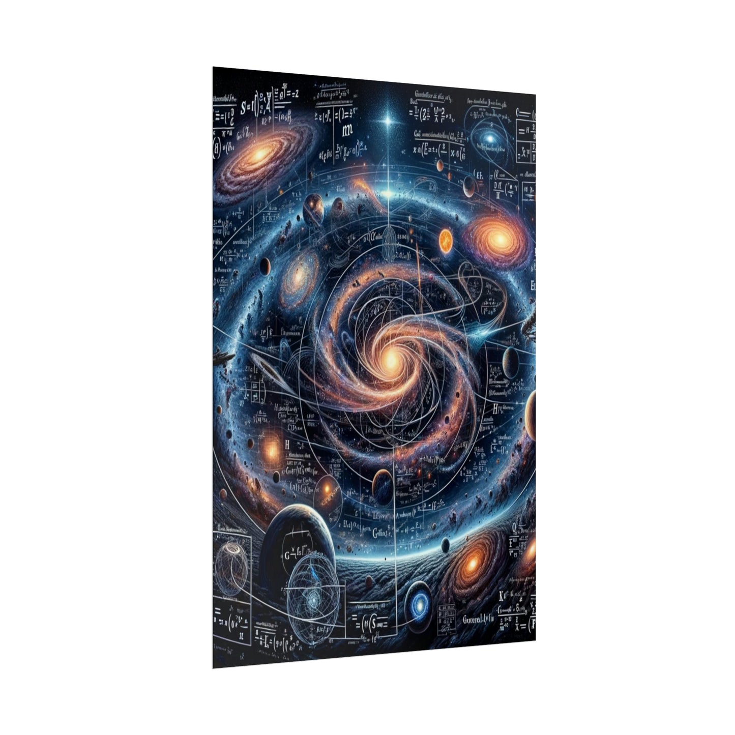 Cosmic Equations Poster