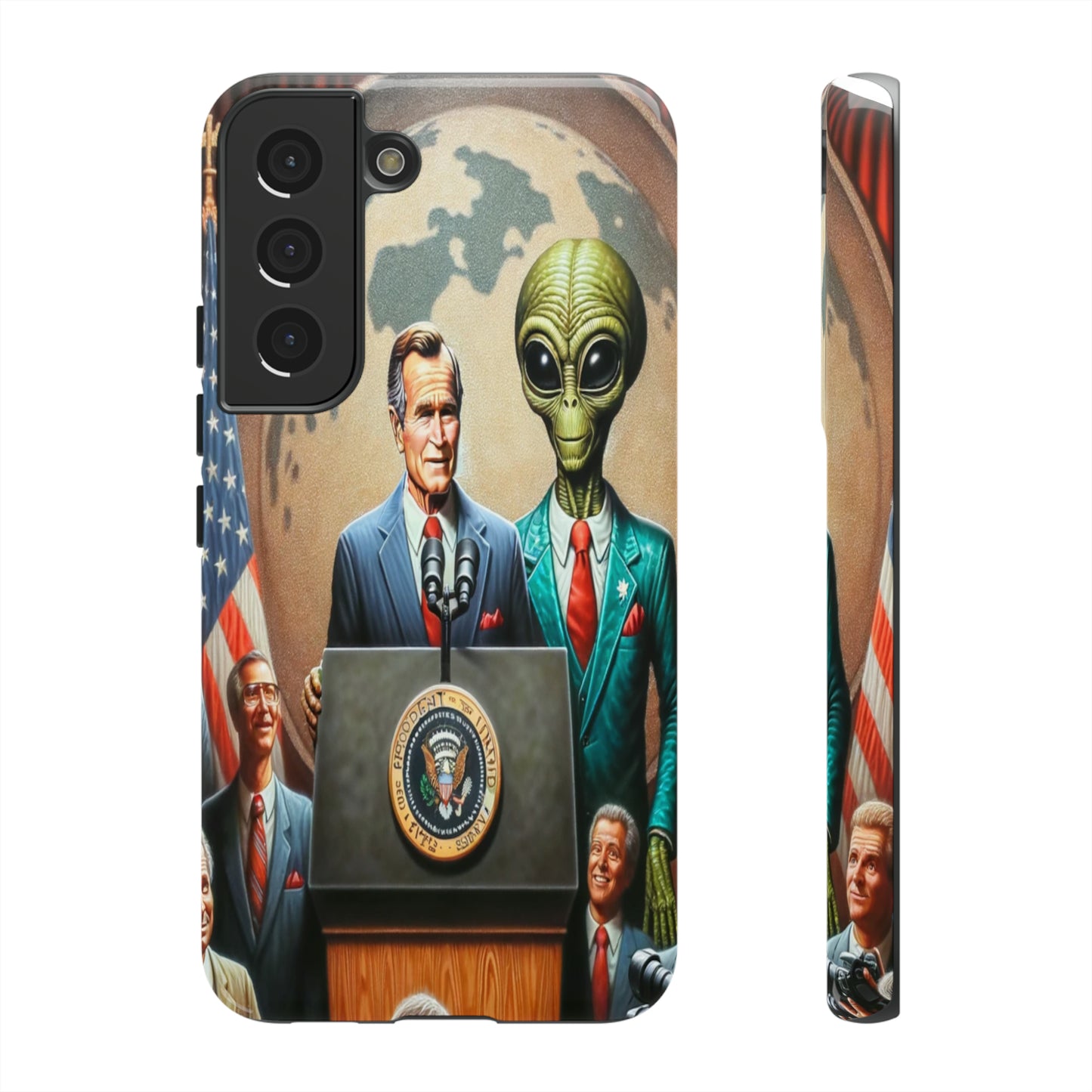 Galactic Diplomacy Tough Phone Case