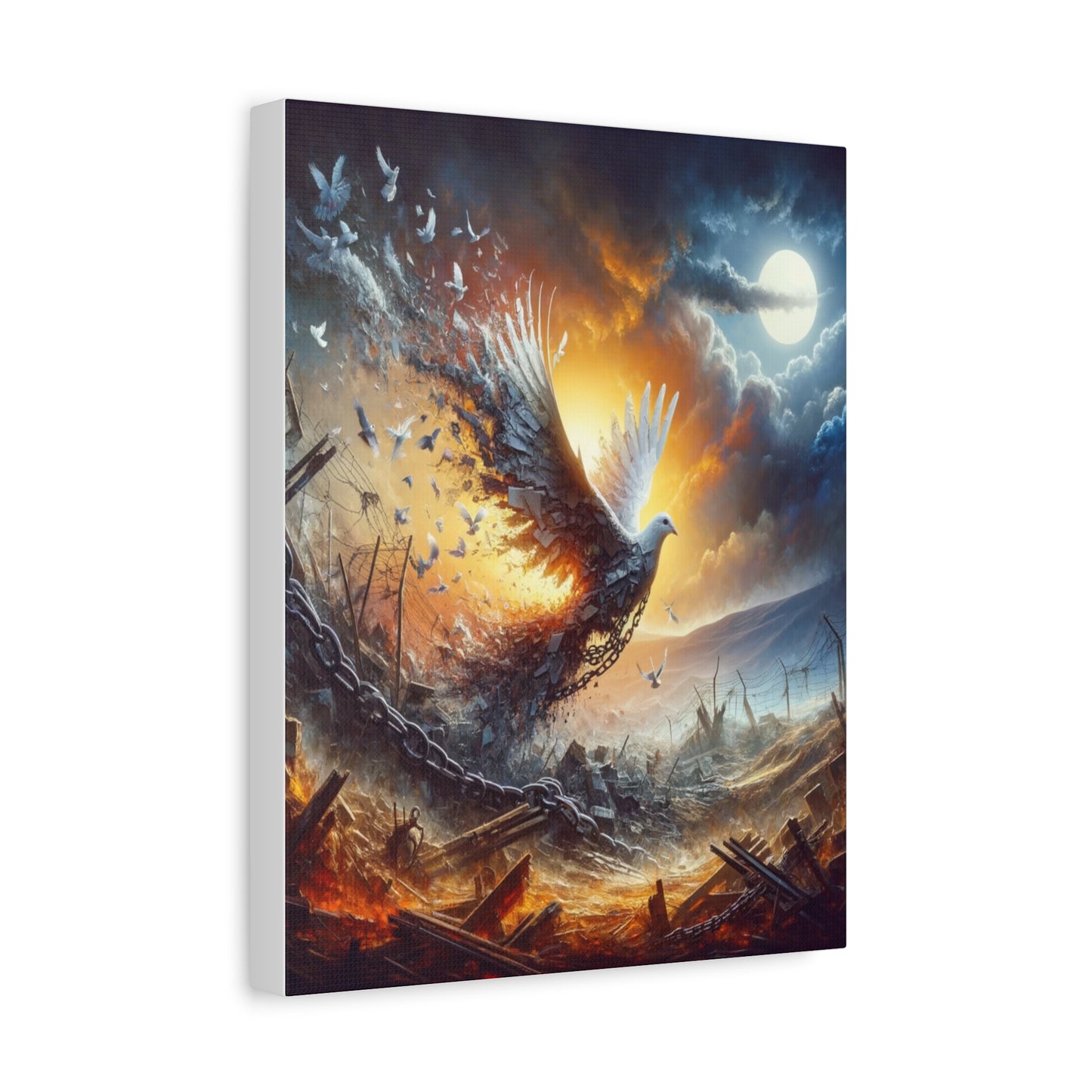 Eternal Contrast Series Canvas Art