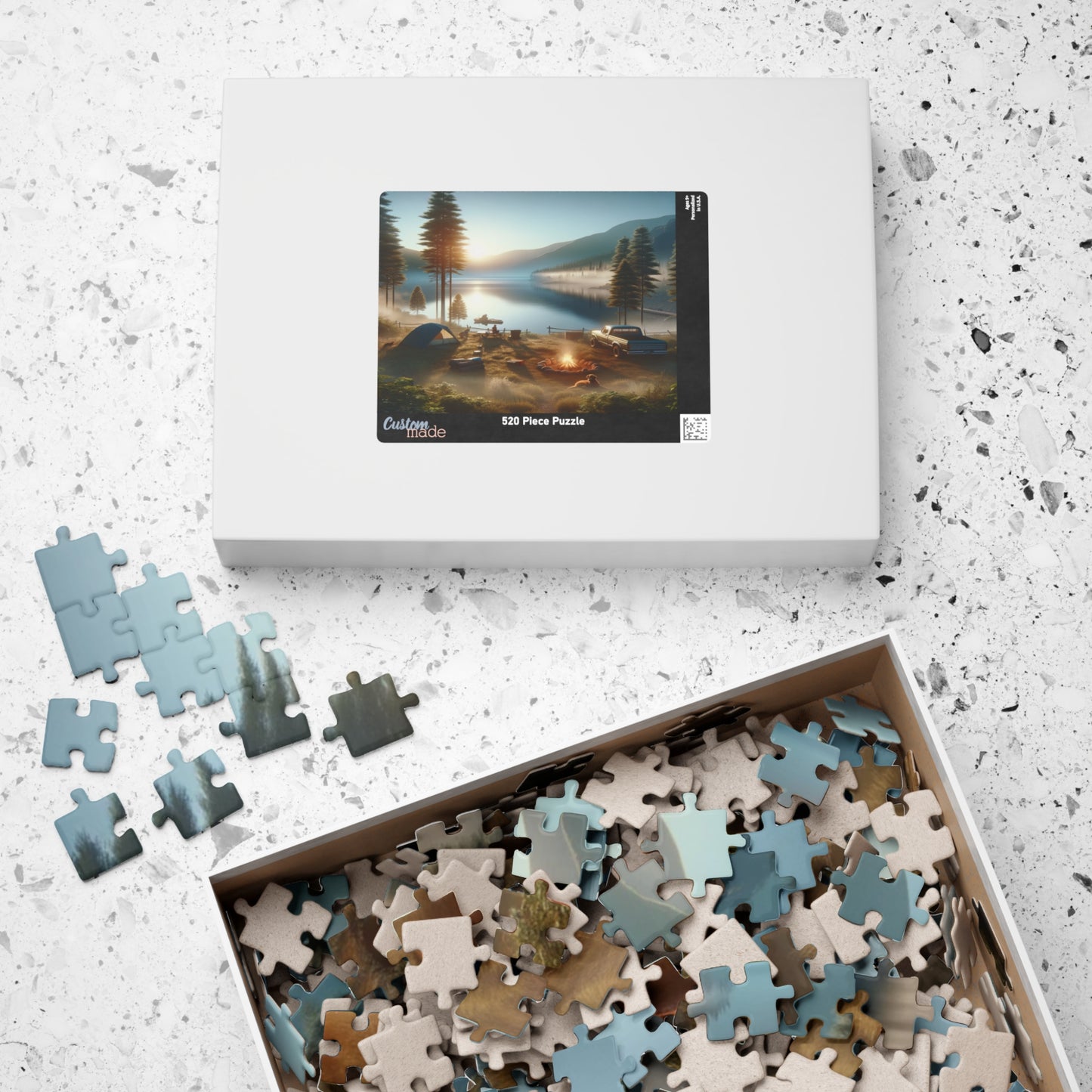 Lakeside Retreat Puzzle 520-piece