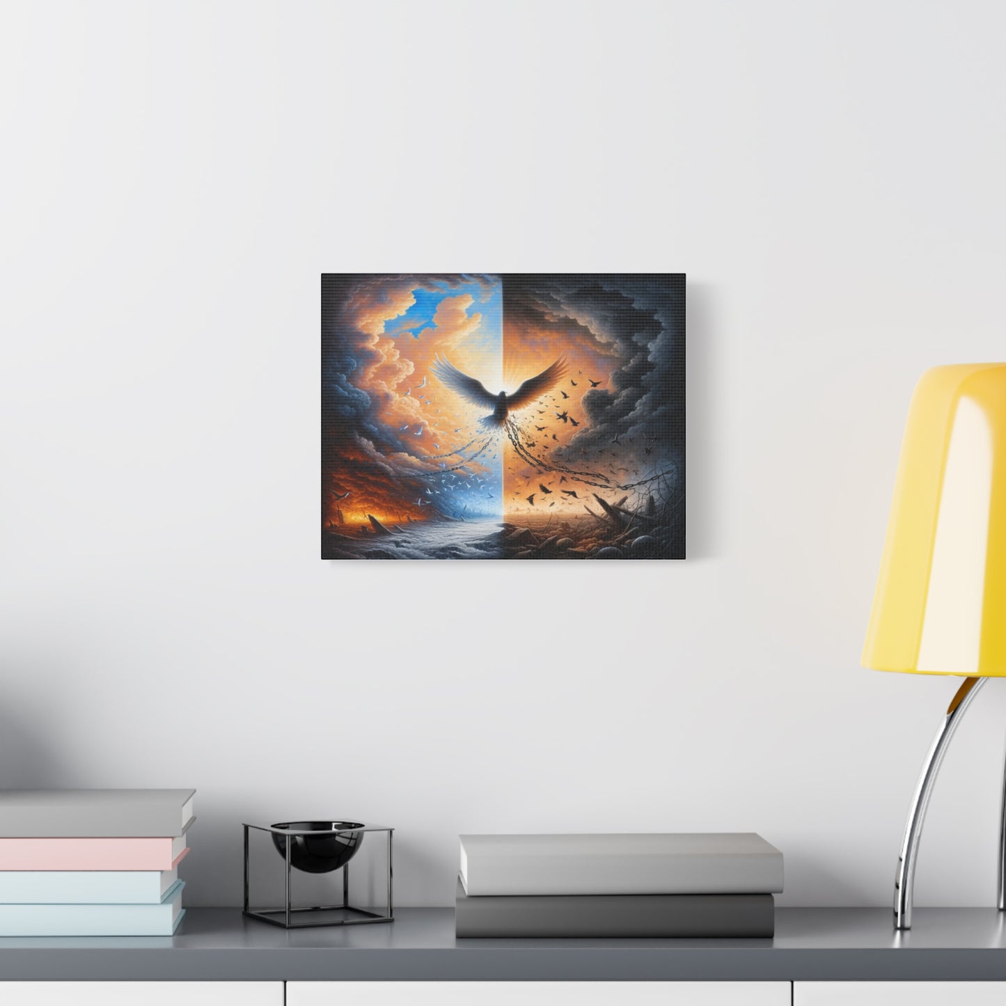 Eternal Contrast Series Canvas Art