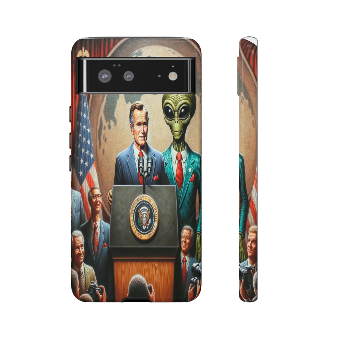 Galactic Diplomacy Tough Phone Case