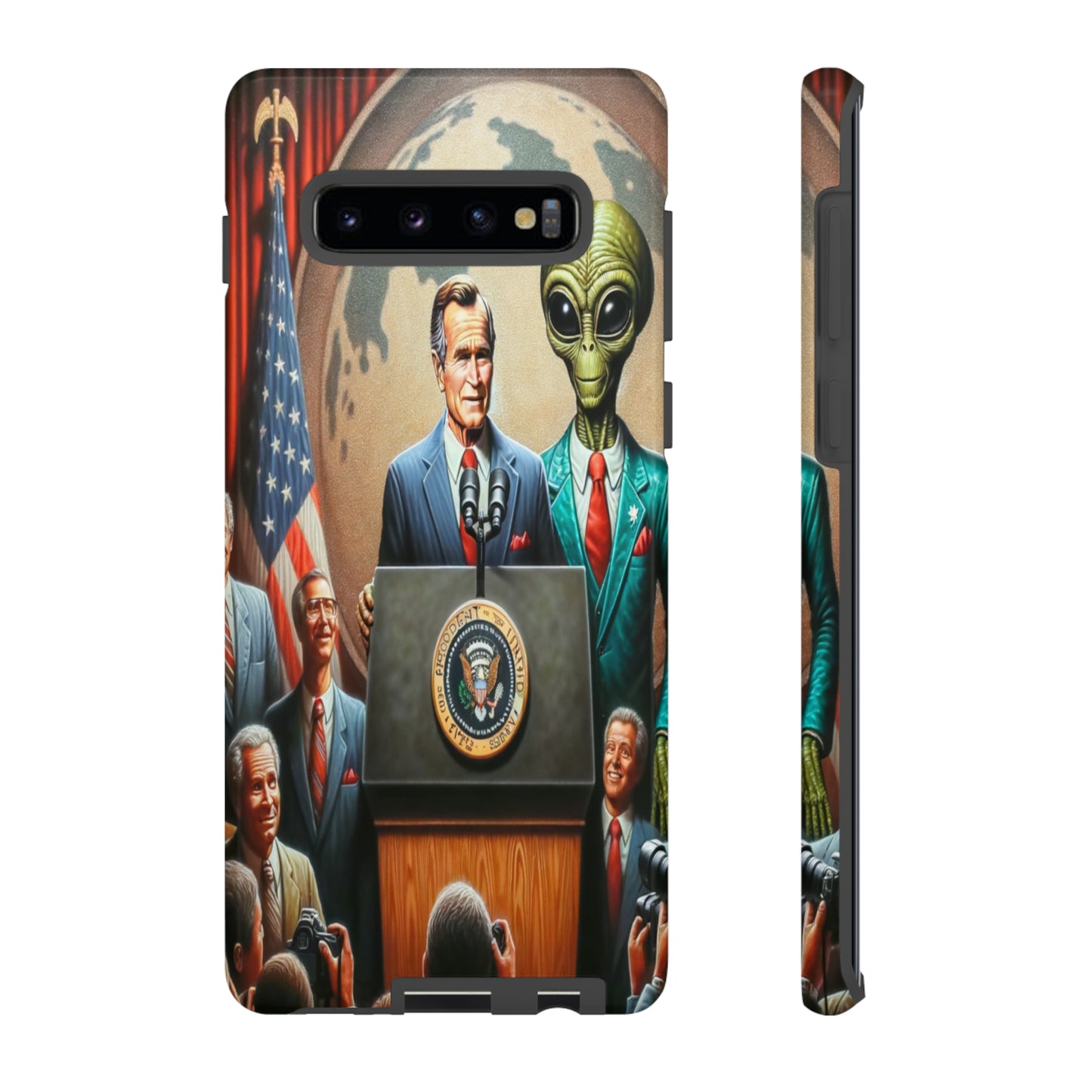 Galactic Diplomacy Tough Phone Case