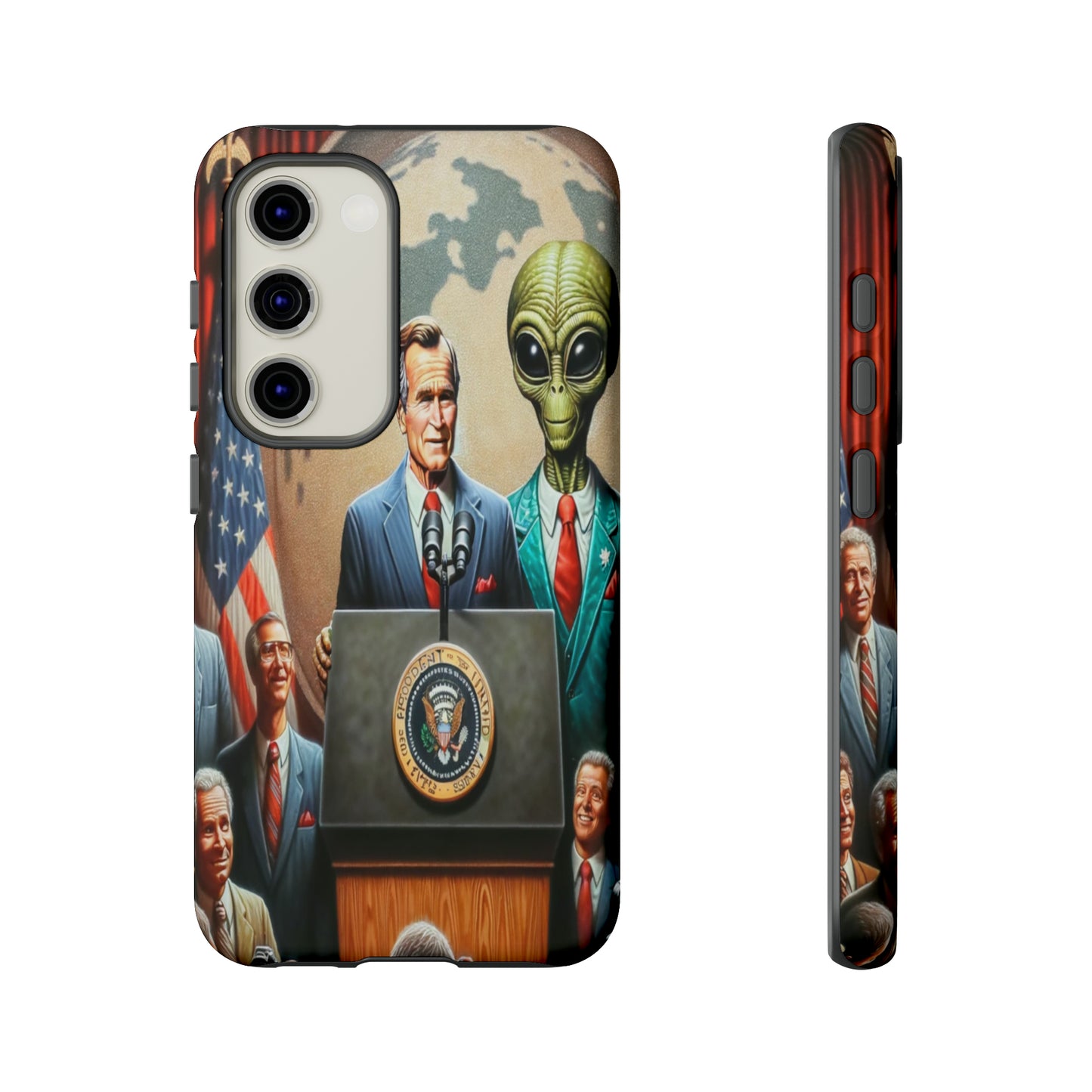 Galactic Diplomacy Tough Phone Case