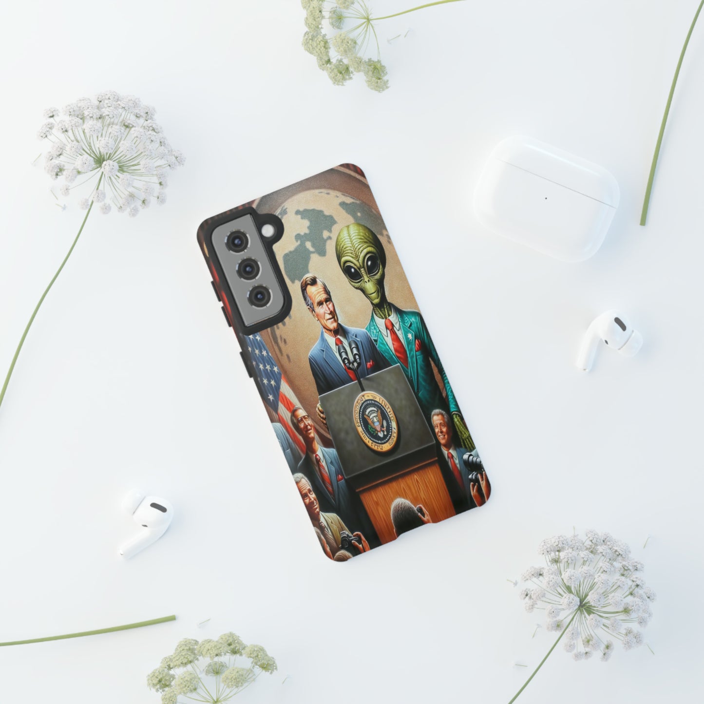 Galactic Diplomacy Tough Phone Case