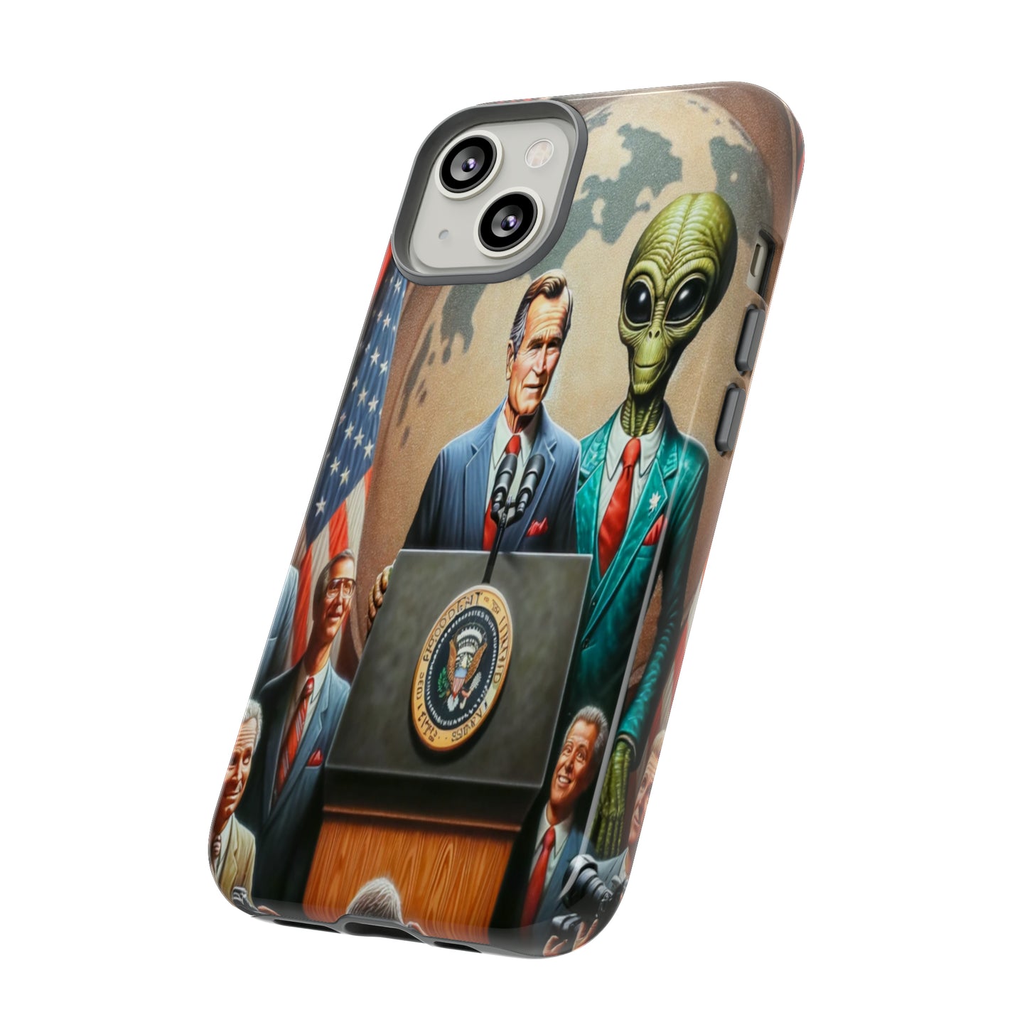 Galactic Diplomacy Tough Phone Case