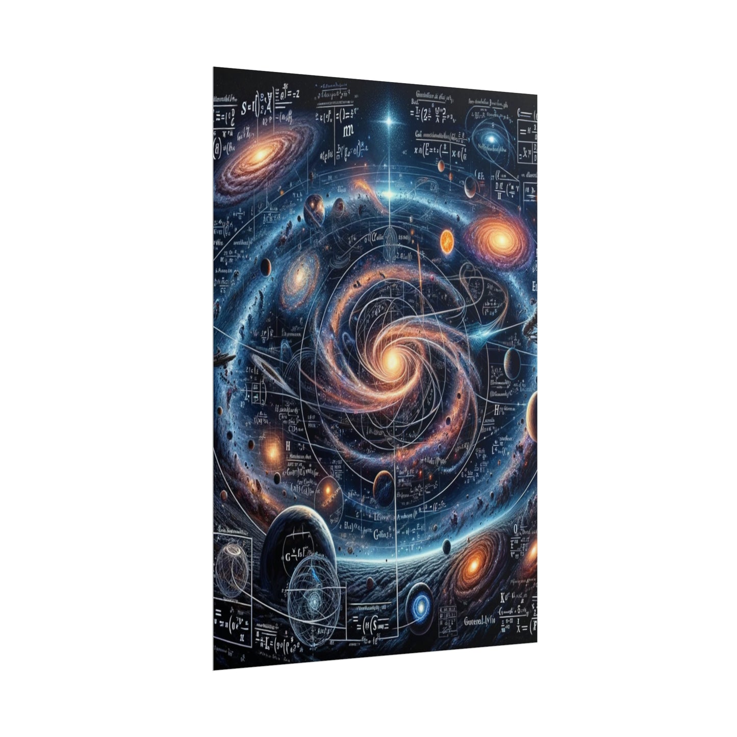 Cosmic Equations Poster