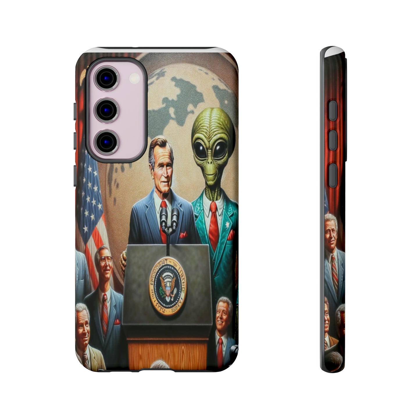 Galactic Diplomacy Tough Phone Case