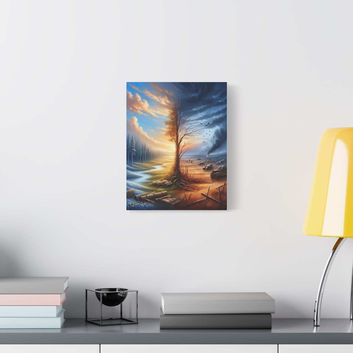 Eternal Contrast Series Canvas Art