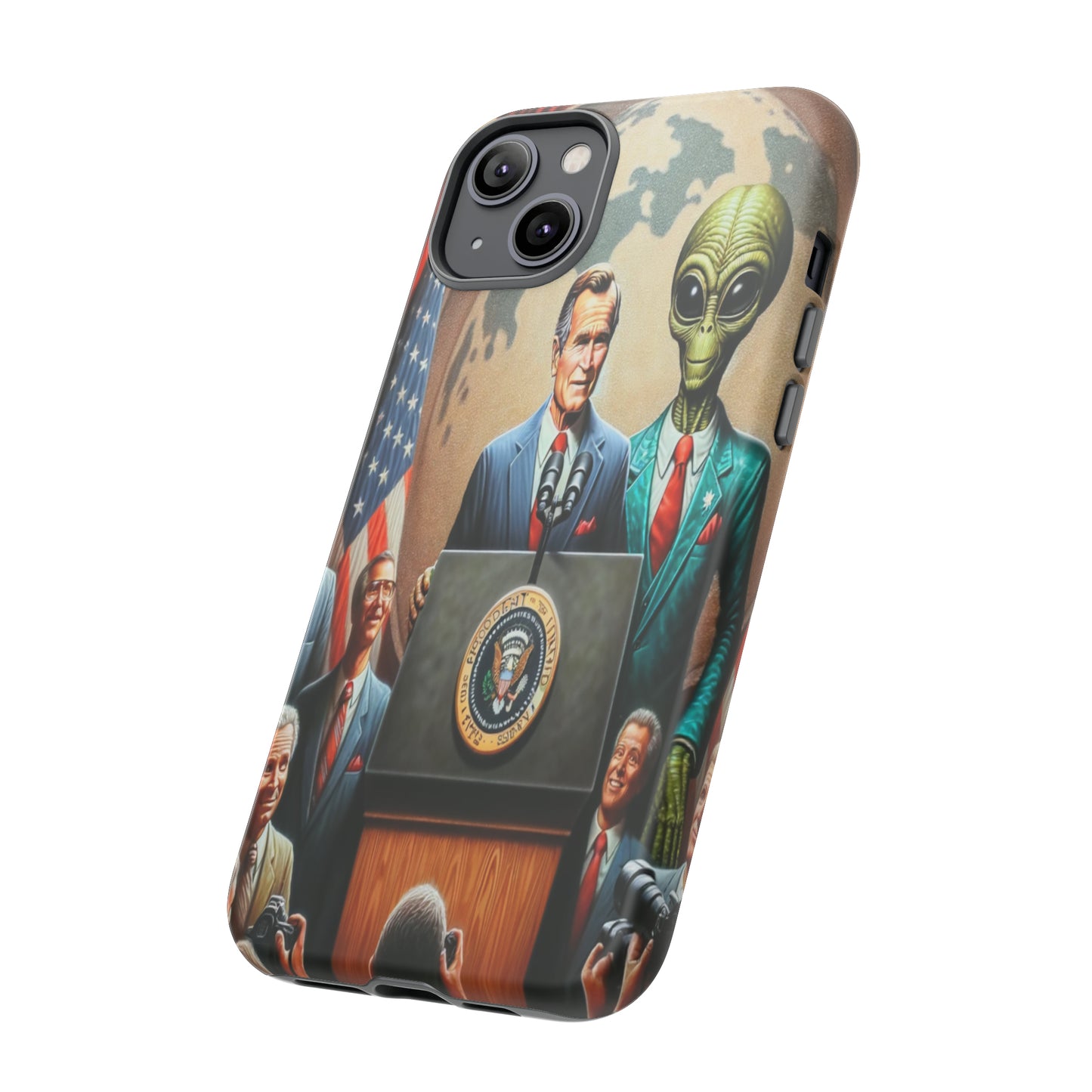 Galactic Diplomacy Tough Phone Case