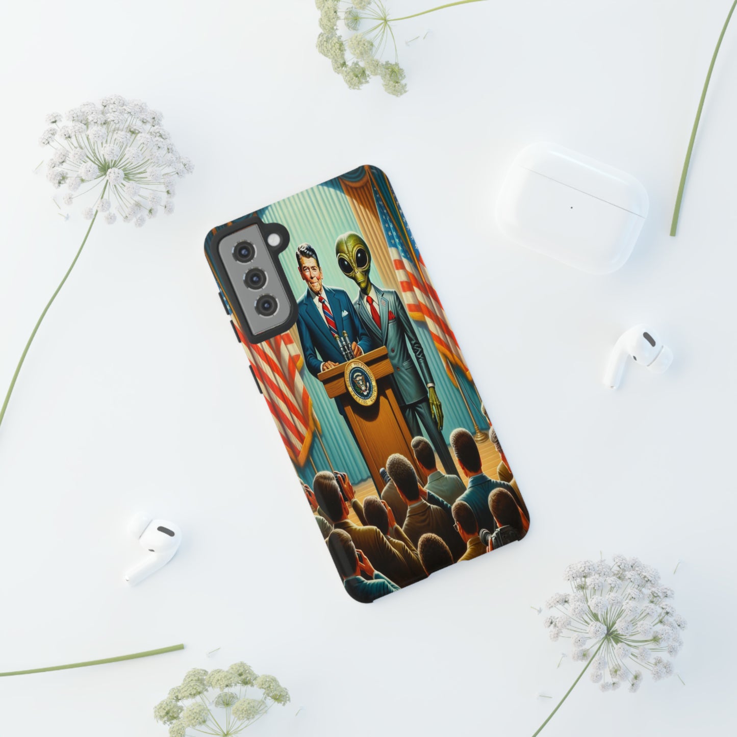 Galactic Diplomacy Tough Phone Case