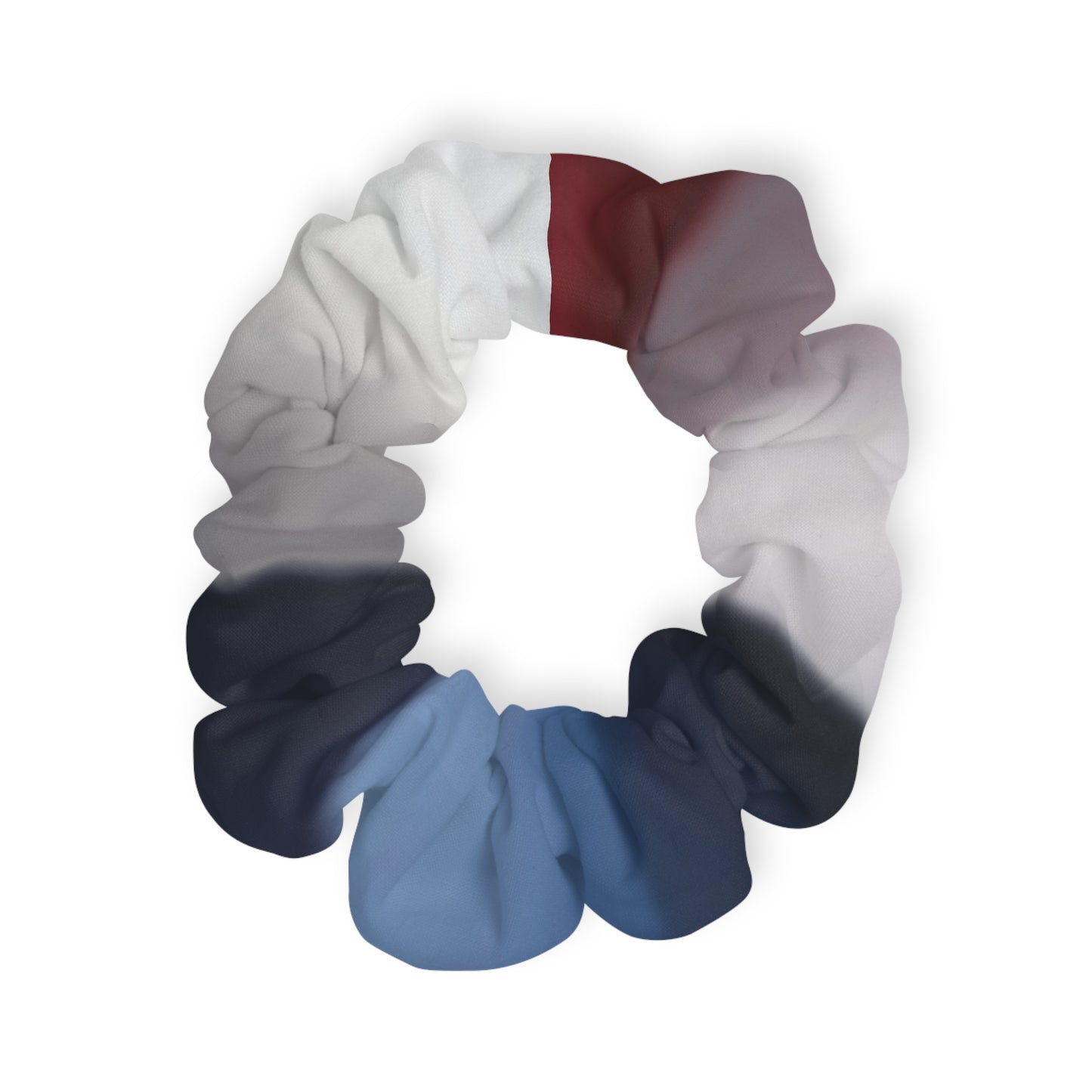 Subdued American Flag Inspired Scrunchie