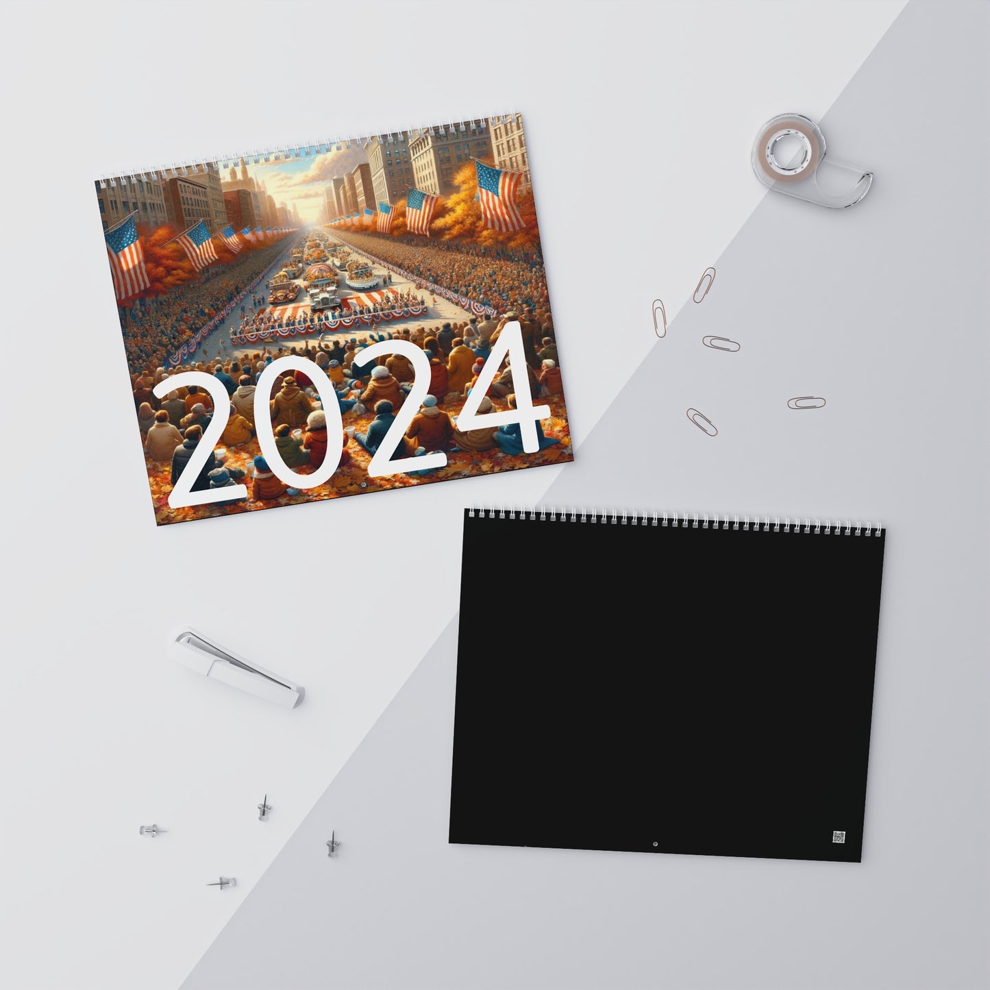 2024 Seasonal Patriot's Wall Calendar