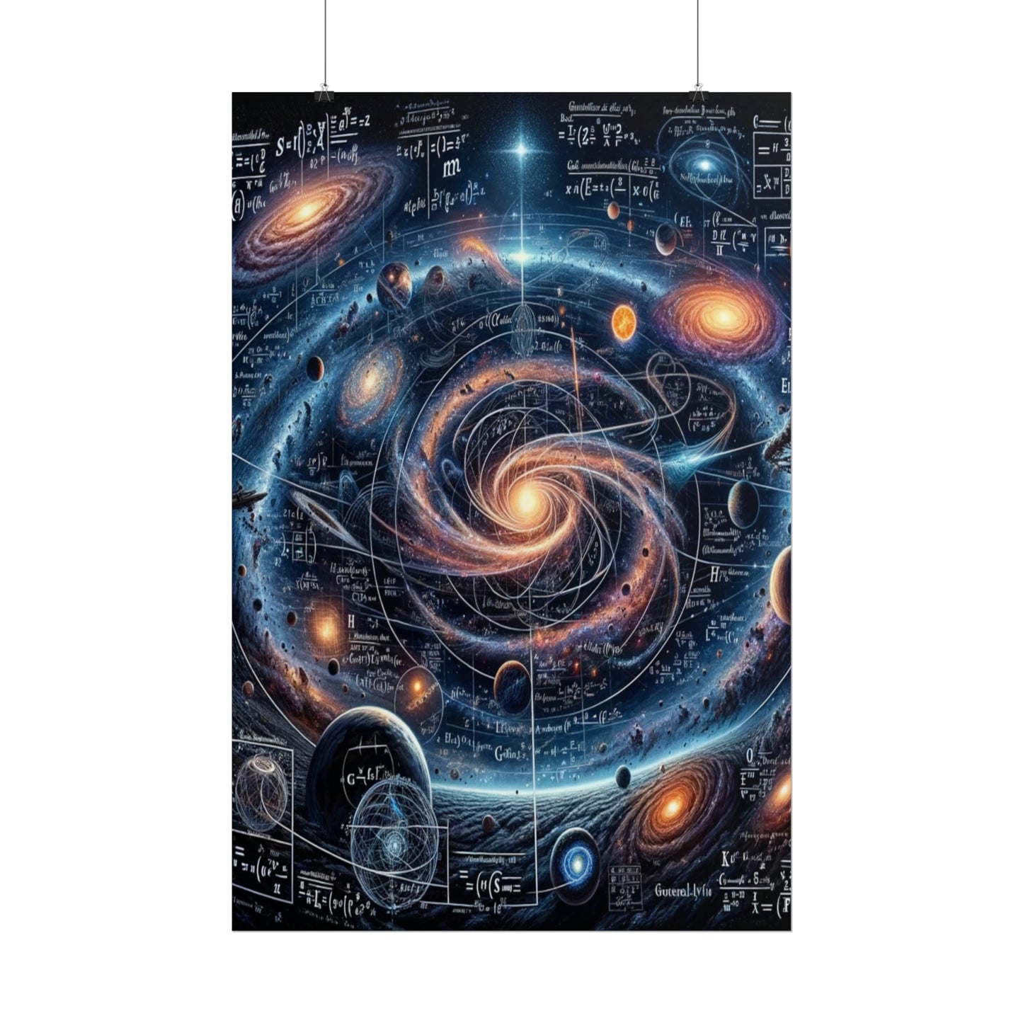 Cosmic Equations Poster