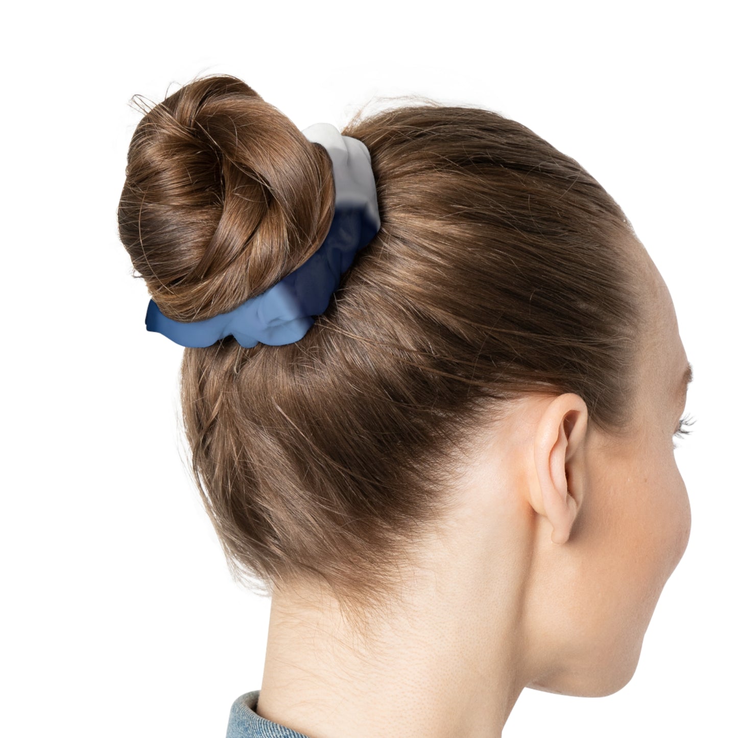 Subdued American Flag Inspired Scrunchie