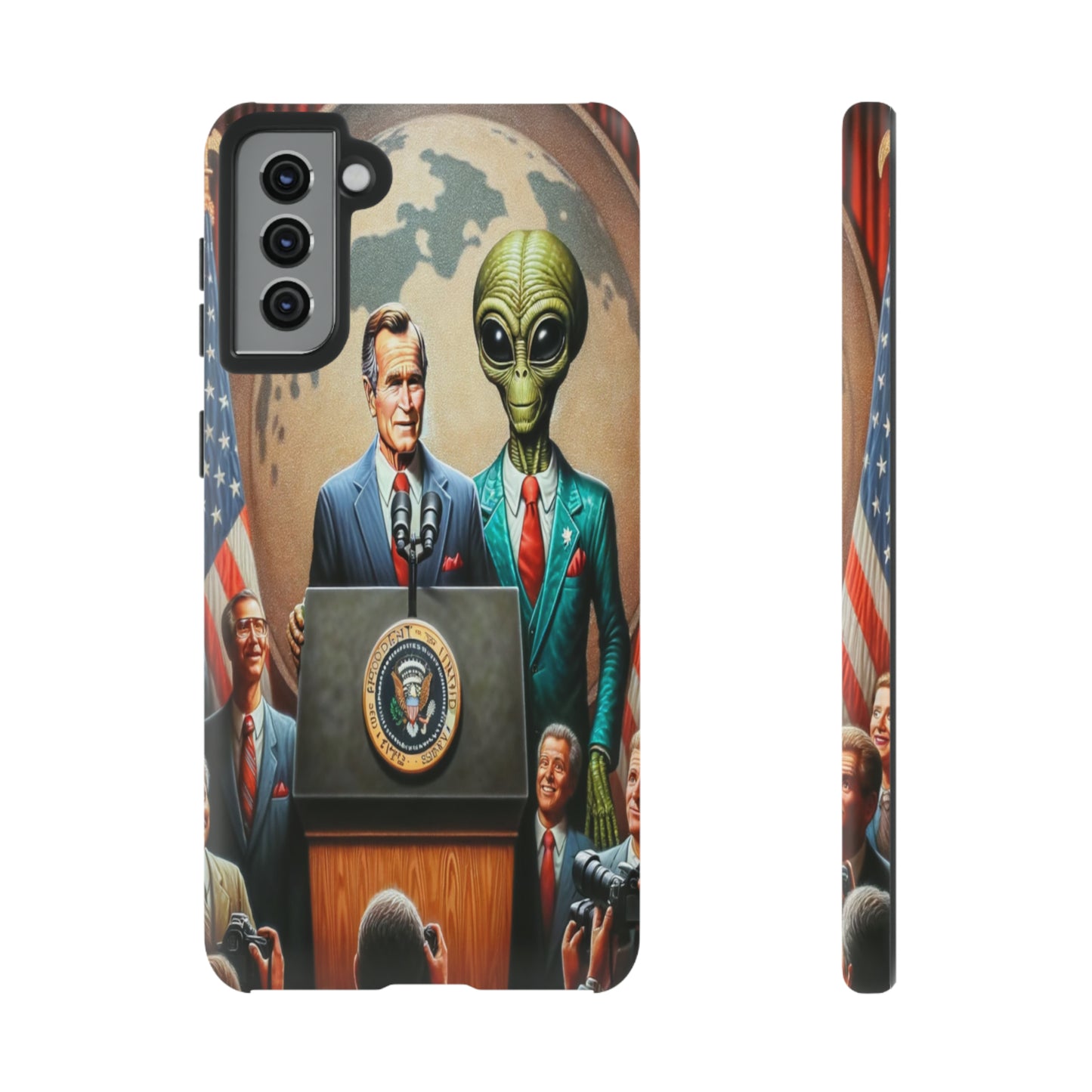 Galactic Diplomacy Tough Phone Case