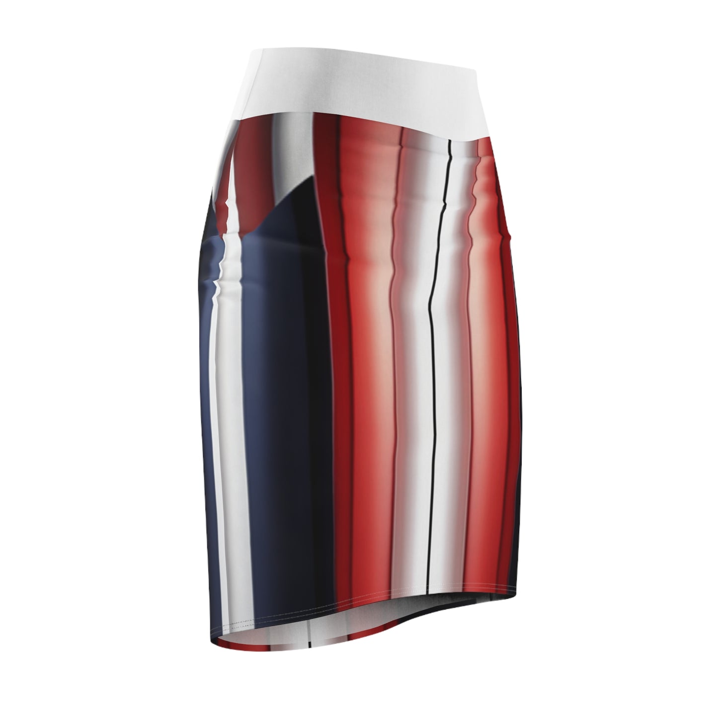 American Flag Inspired Women's Pencil Skirt (AOP)