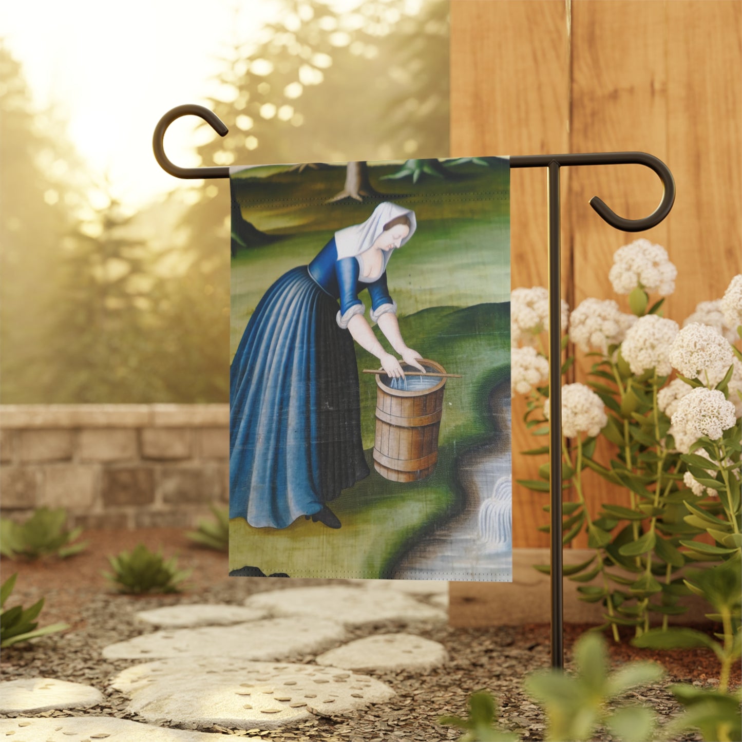 Pastoral Elegance Garden Banner