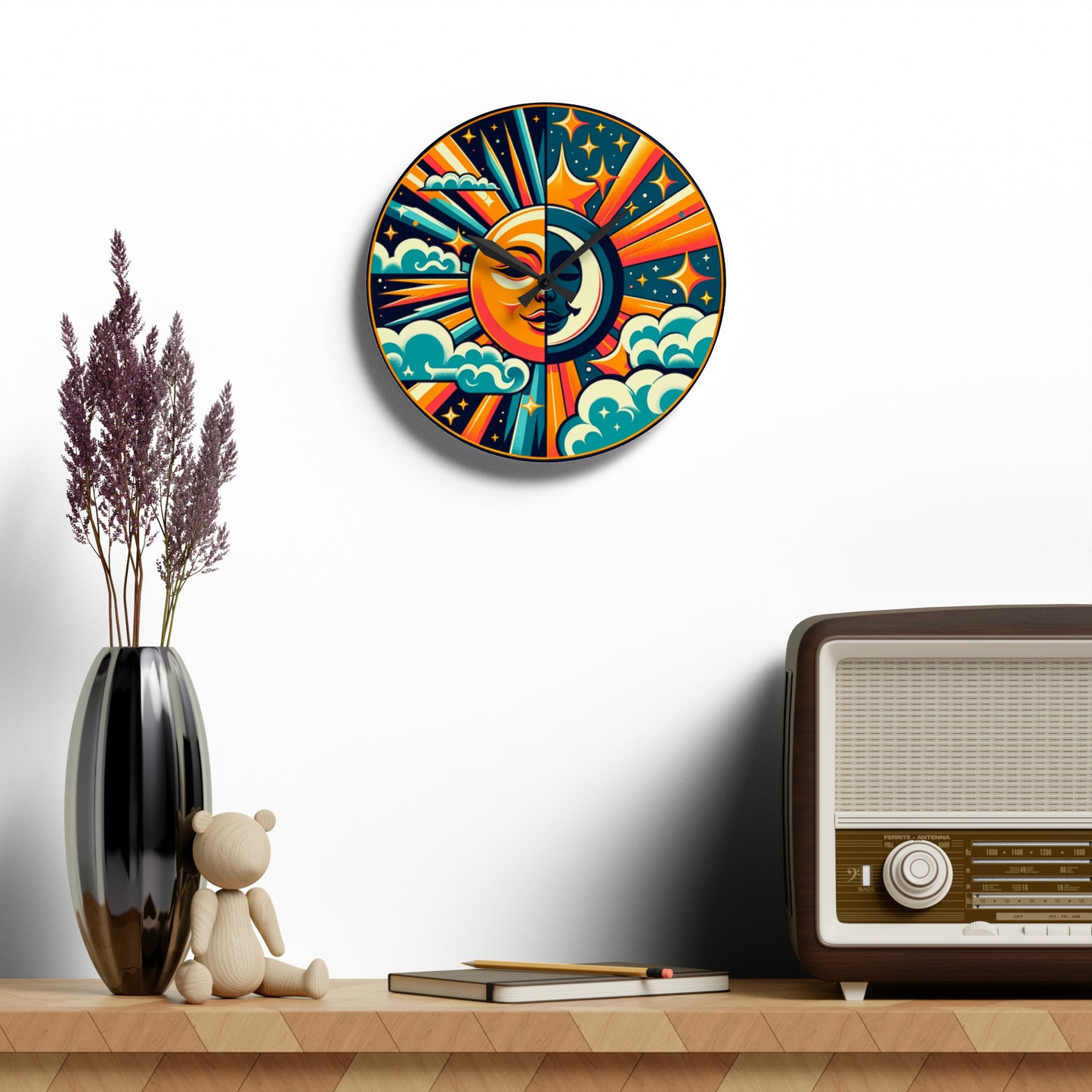 Soluna Acrylic Wall Clock