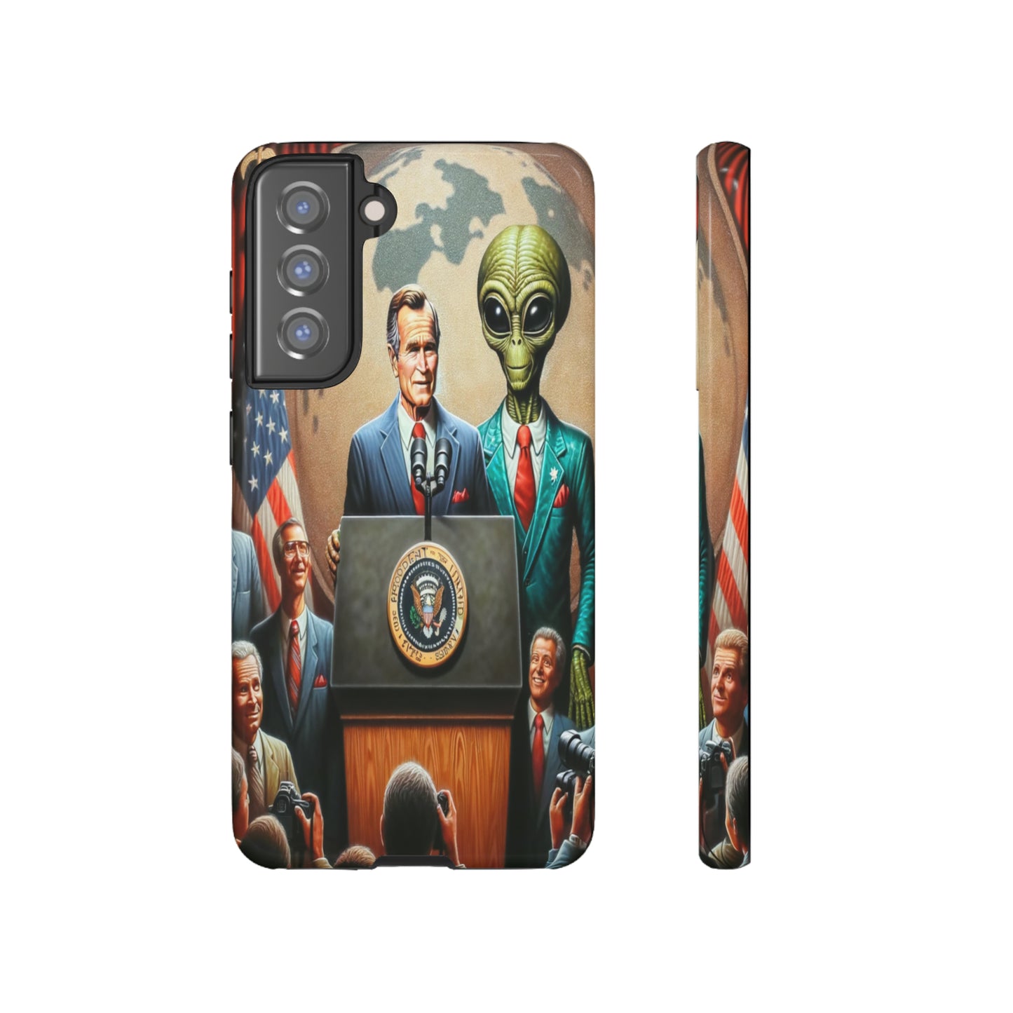 Galactic Diplomacy Tough Phone Case